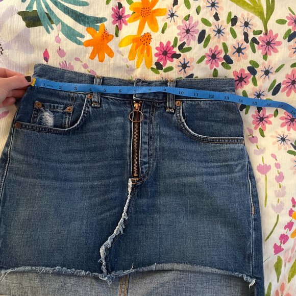 Rag & Bone O Ring Mini Skirt in Otto, 25 - Picture 4 of 6